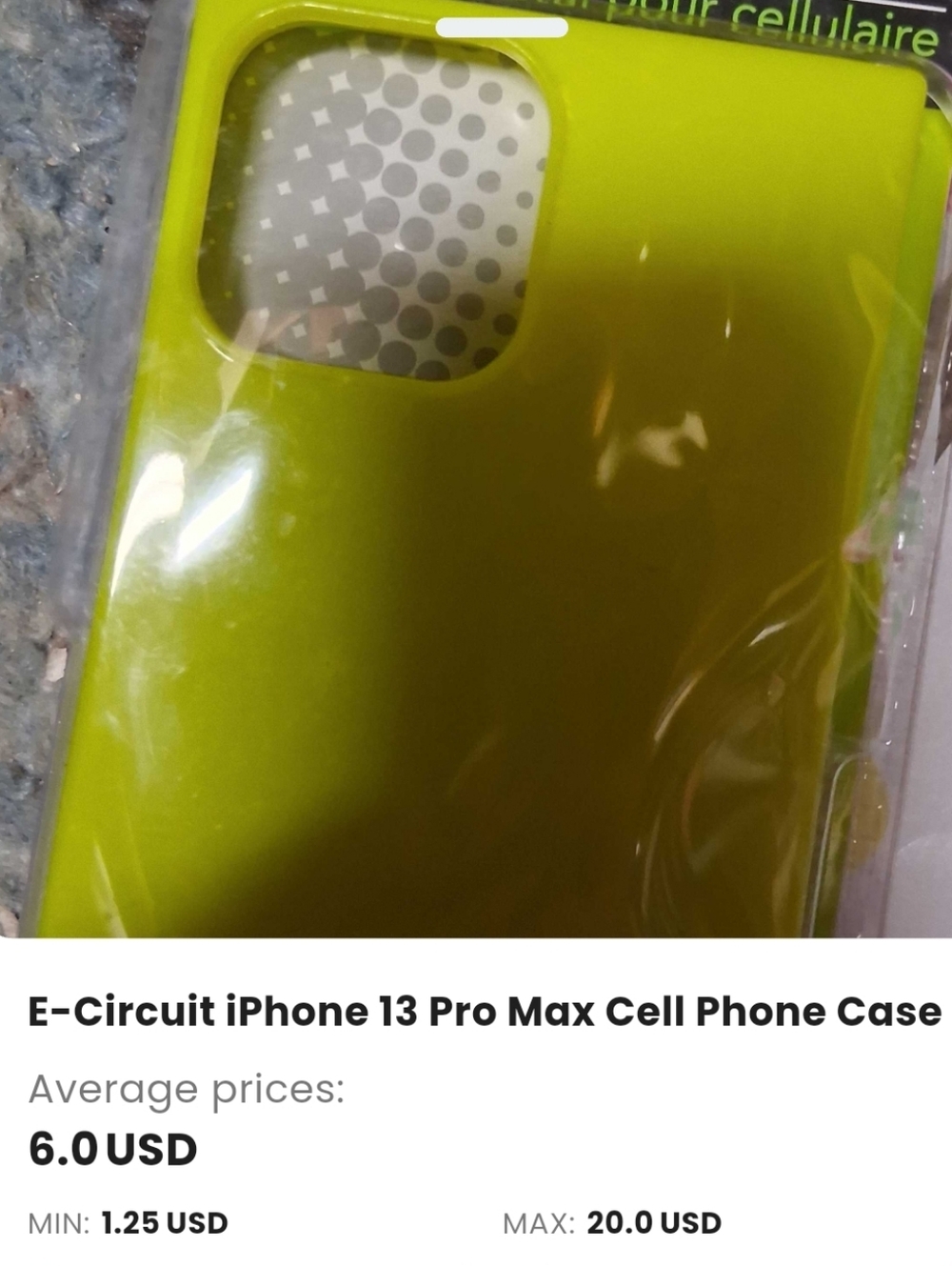 Lime Green iPhone 13 Pro Max Case - Slim Protective Cover